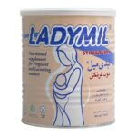 پودر مکمل غذایی مادران باردار و شیرده با طعم توت فرنگی لیدی میل فاسبل | 400 گرمی
