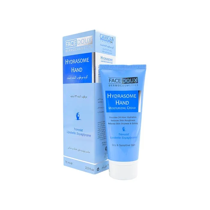 Face-Doux-Hydrasome-Hand-Cream-75-Ml کرم مرطوب کننده دست هیدرازوم فیس دوکس (75 میلی لیتر) - تصویر 1
