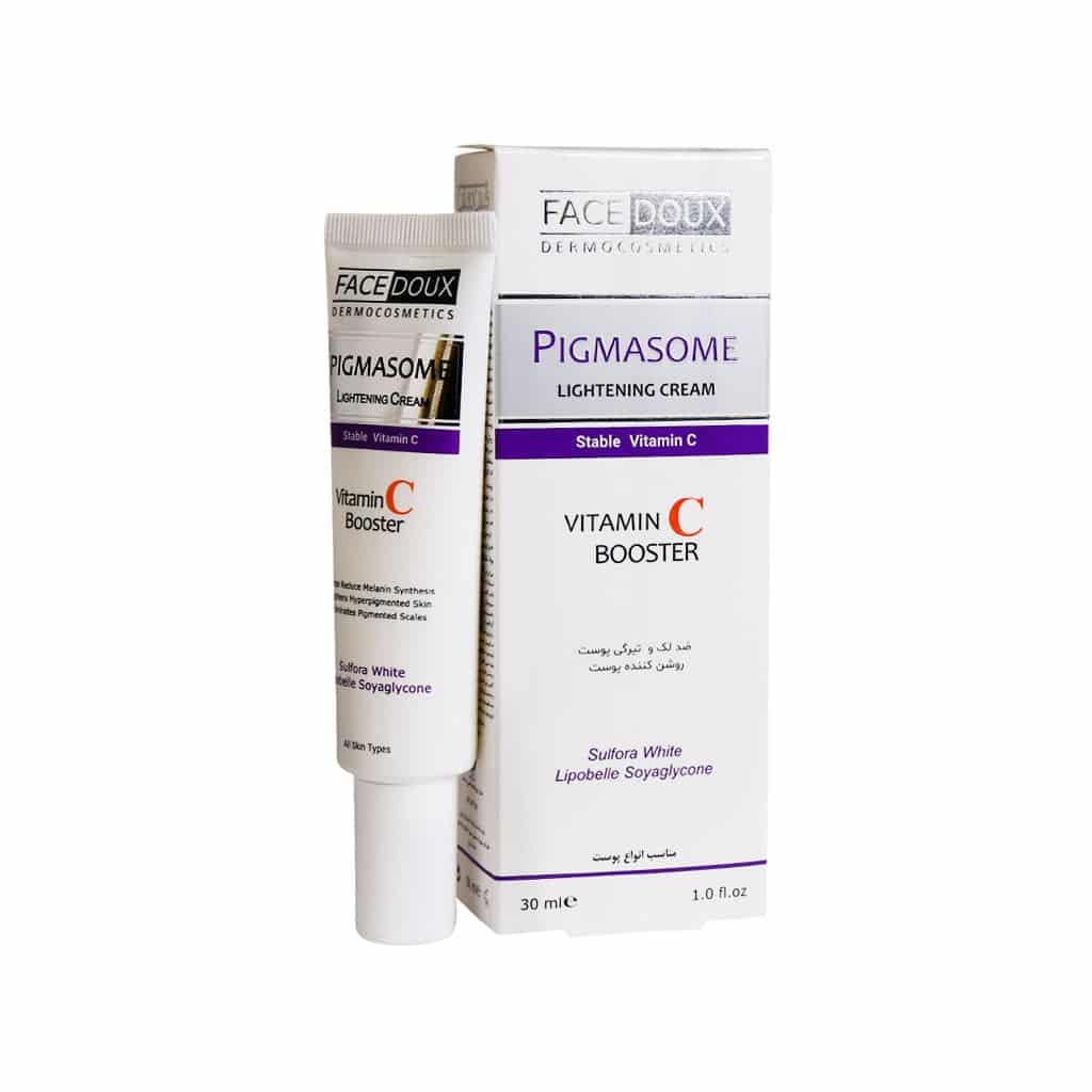 Face-Doux-Pigmasome-C-Lightening-Cream کرم ضد لک پیگمازوم ویتامین سی فیس دوکس (30 میلی لیتر) - تصویر 1