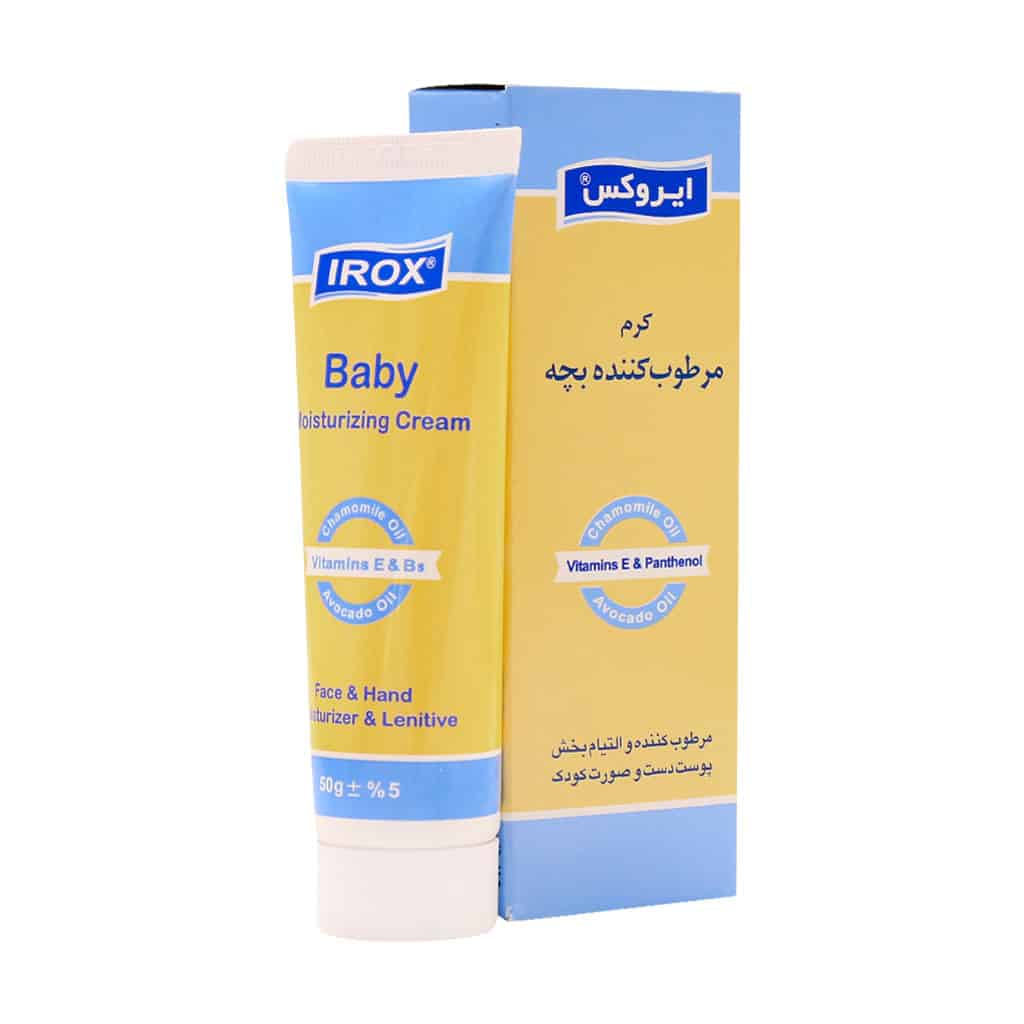 کرم مرطوب کننده بچه ایروکس | ۵۰ گرمی - تصویر 1