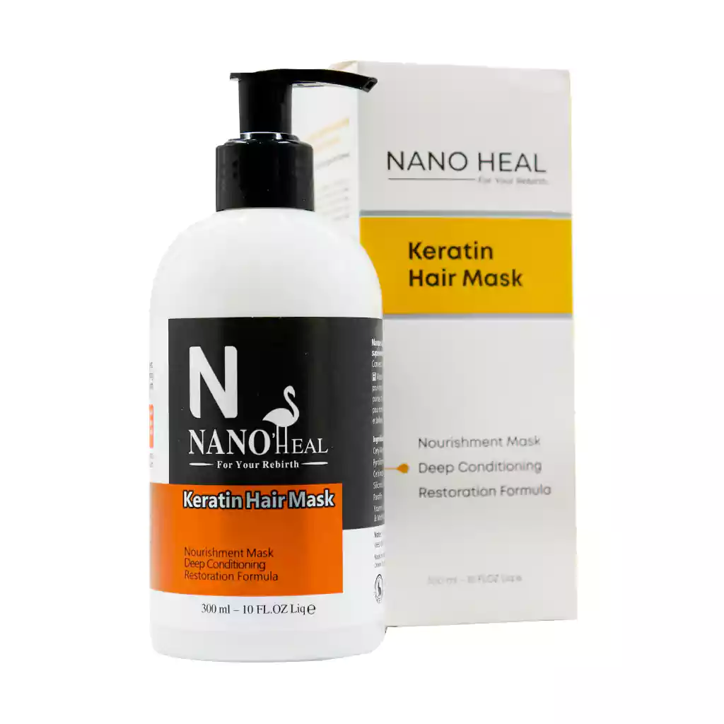 Nanoheal-Keratin-Hair-Mask- ماسک مو با آبکشی نانوهیل کراتین (300 میلی لیتر) - تصویر 1