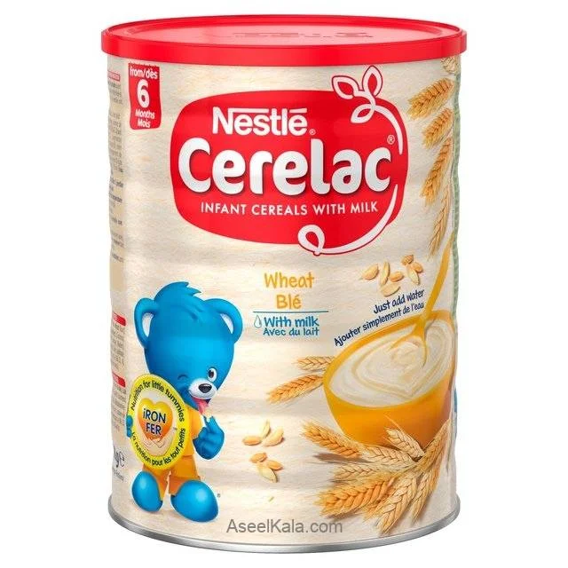 Nestle-Cerelac-wheat سرلاک گندم با شیر 6ماهگی نسله (400گرم) - Image 1