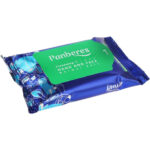 دستمال مرطوب پاک کننده دست و صورت مناسب پوست نرمال پنبه ریز (15عدد)