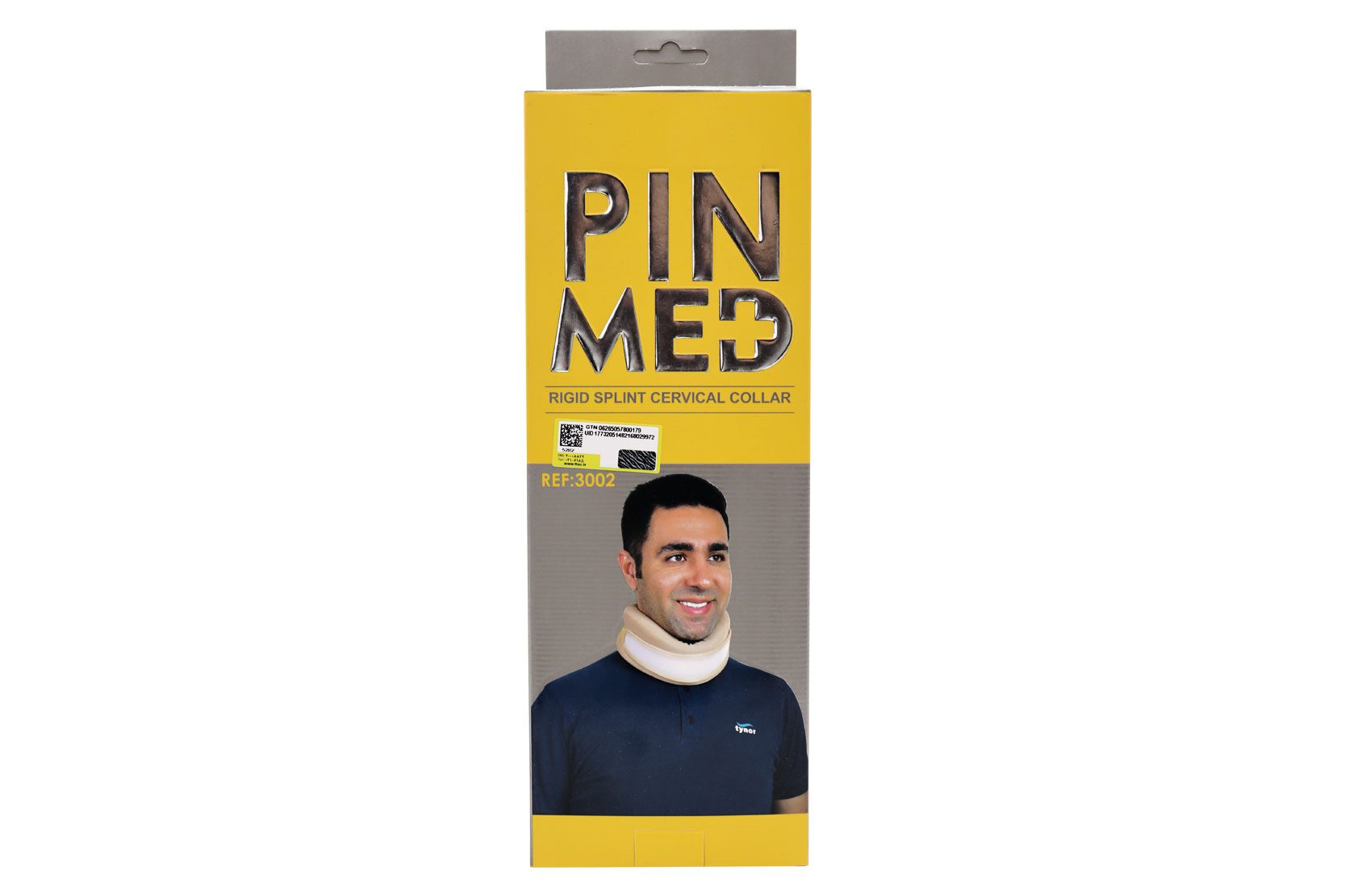 Pin-Med-Rigid-Splint-Cervical-Collar-3002-3 گردنبند طبی نیمه سخت سایز اسمال 3002- ( پین مد ) - تصویر 1