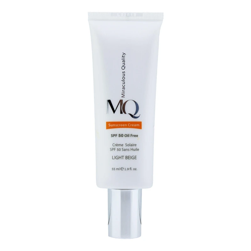 ضد آفتاب فاقد چربی بژ روشن SPF 50 ام کیو (55 میلی لیتر) ضد آفتاب فاقد چربی بژ روشن SPF 50 ام کیو (55 میلی لیتر)