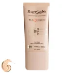 ضد آفتاب کرم پودری و پرایمری SPF50 بژ وانیلی N15 سان سیف (40 میلی لیتر)
