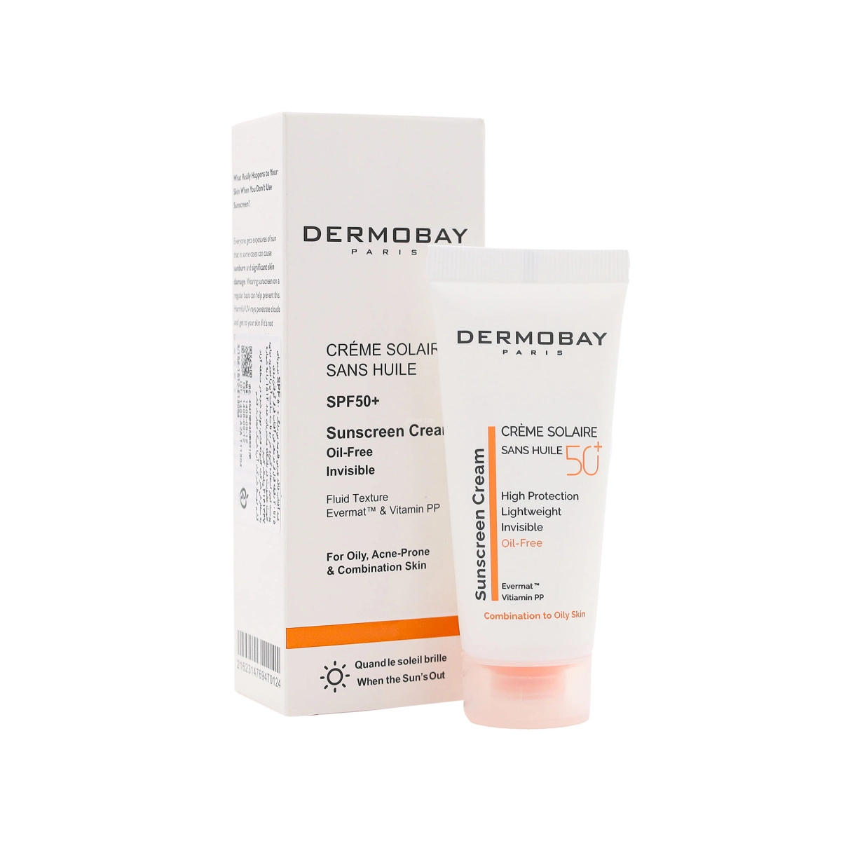 ld2wSoJBHo4JBdZUBNCHnoYsE7emCxJubzwum9el ضدآفتاب فاقد چربی فلویید بیرنگ SPF50 درموبای (40 میلی لیتر) - تصویر 1