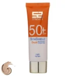 کرم ضد آفتاب رنگ روشن SPF50 فاقد چربی ساین اسکین (50 میلی لیتر)