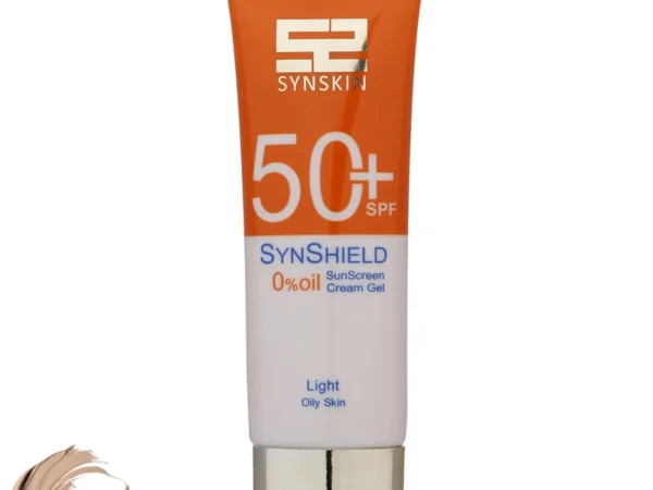 کرم ضد آفتاب رنگ روشن SPF50 فاقد چربی ساین اسکین (50 میلی لیتر)