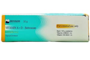 پماد ویتامین A و D3 بهوزان (30 گرم)