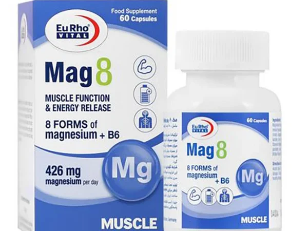 کپسول مگ 8 یوروویتال (60 عددی)