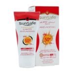 کرم ضد آفتاب ضد چروک SPF50 سان سیف بژ طبیعی (50 میلی لیتر)