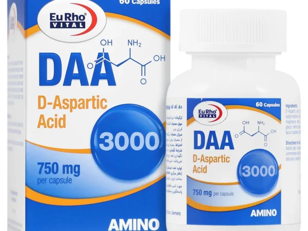 کپسول DAA یوروویتال 750 میلی گرم (60 عدد)