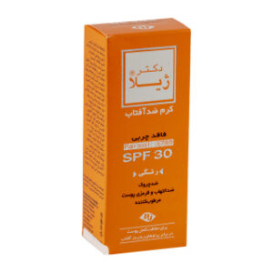 کرم ضد آفتاب فاقد چربی SPF30 رنگی دکتر ژیلا (65 گرم)