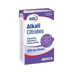 کپسول آلکالی سیترات یوروویتال (30 عدد)