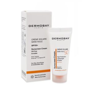 ضد آفتاب SPF50 فاقد چربی بی‌رنگ درموبای (40 میلی لیتر)