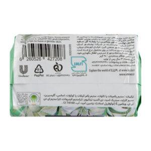 صابون لوکس Lily گل سفید ویتامینه با رایحه شاداب کننده (90 گرم)