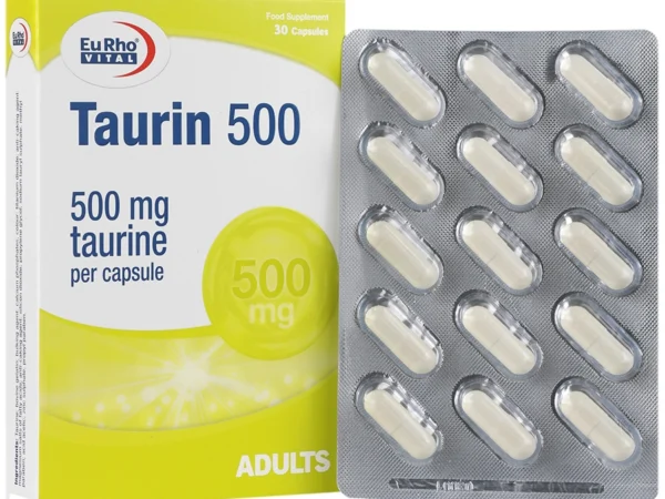 کپسول تائورین 500 میلی گرم یوروویتال (30 عدد)