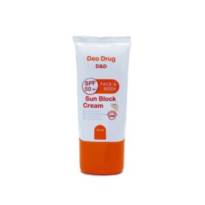 کرم ضد آفتاب SPF50+ رنگی صورت و بدن دئودراگ (45 میلی لیتر)