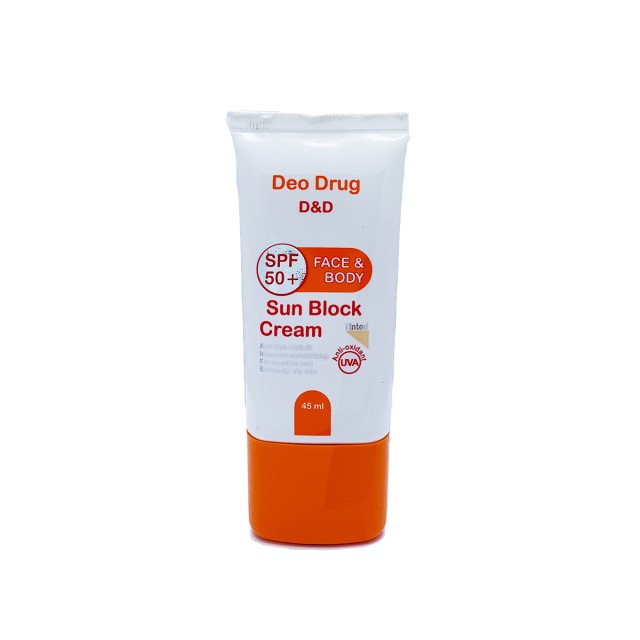 کرم ضد آفتاب SPF50+ رنگی صورت و بدن دئودراگ (45 میلی لیتر) کرم ضد آفتاب SPF50+ رنگی صورت و بدن دئودراگ (45 میلی لیتر)