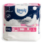 نوار بهداشتی بالدار مدل پرومکس نازک لطیف سایز XXL مناسب استفاده شب پنبه ریز (9 عددی)