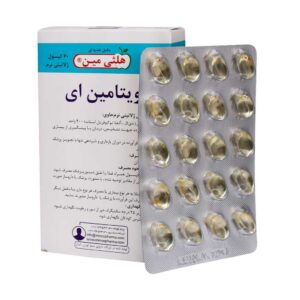 سافت ژل 400 واحد ویتامین E هلثی مین مینو (60 عدد)